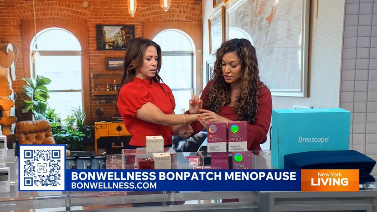 BonPatch MENOPAUSE featured on NY Pix11 - BonWellness | US