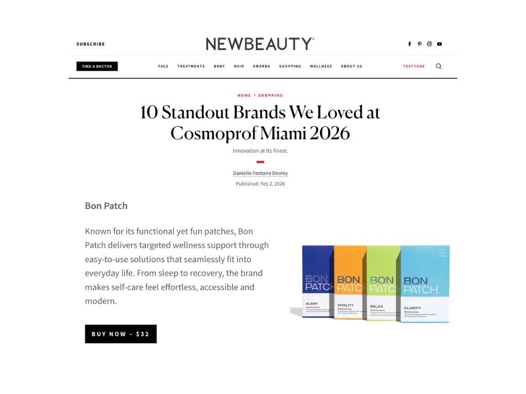New Beauty: BonWellness named Standout Brand at Cosmoprof 2026 - BonWellness | US