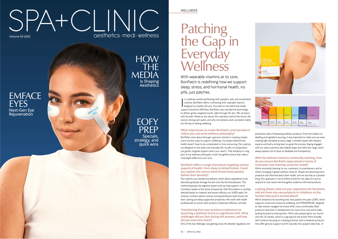 SPA+CLINIC: Patching the gap in everyday wellness - BonWellness | US