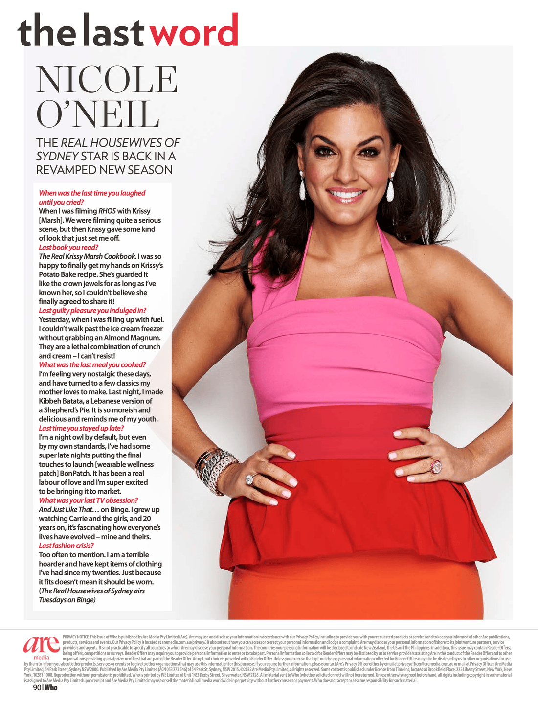 WHO Australia: The Last Word with Nicole O'Neil - BonWellness | US