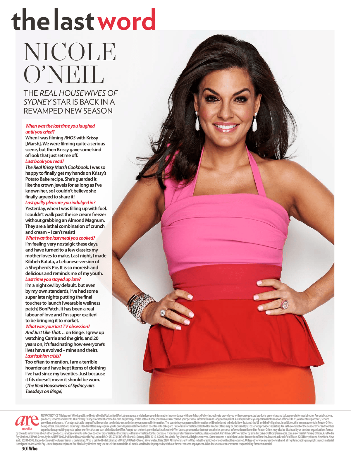 WHO Australia: The Last Word with Nicole O'Neil - BonWellness | US